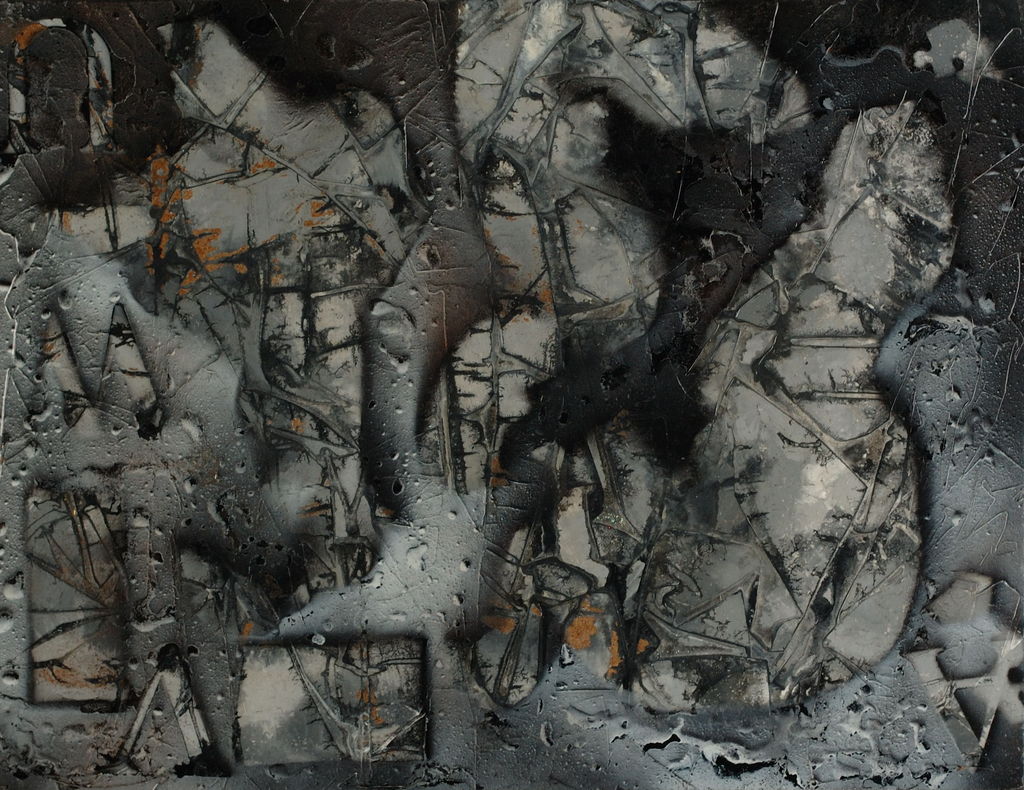 Acrylic and Lacquer on Board, 24in x 18in - 2004 